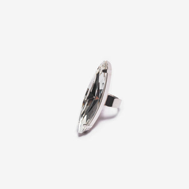 Andromeda Ring - Crystal / Silver