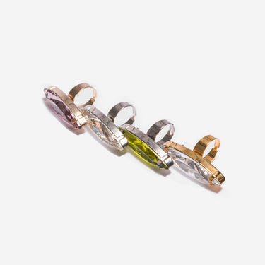 Andromeda Ring - Lt. Amethyst / Lt. Gold