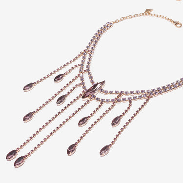 Andromeda Necklace - Lt. Amethyst / Lt. Gold