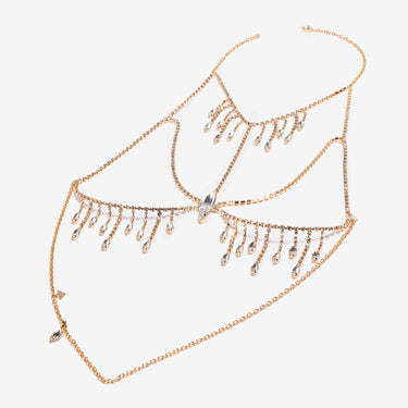 Andromeda Bra - Crystal / Gold