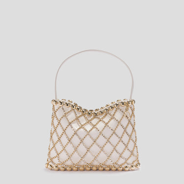Chara Shoulder Bag - Ivory / Light Gold