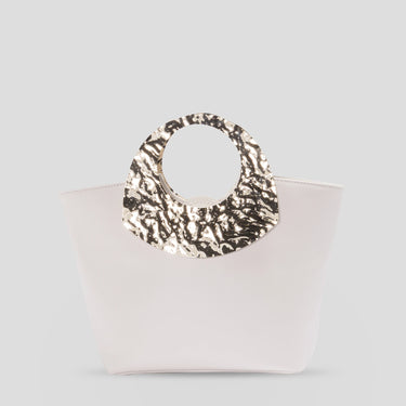 Nova Tote Bag - Ivory / Light Gold