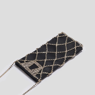 Nova Phoneholder - Black / Crystal / Light Gold