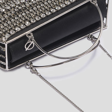 Vega Handbag - Black / Silver