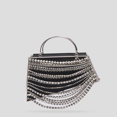 Vega Handbag - Black / Silver